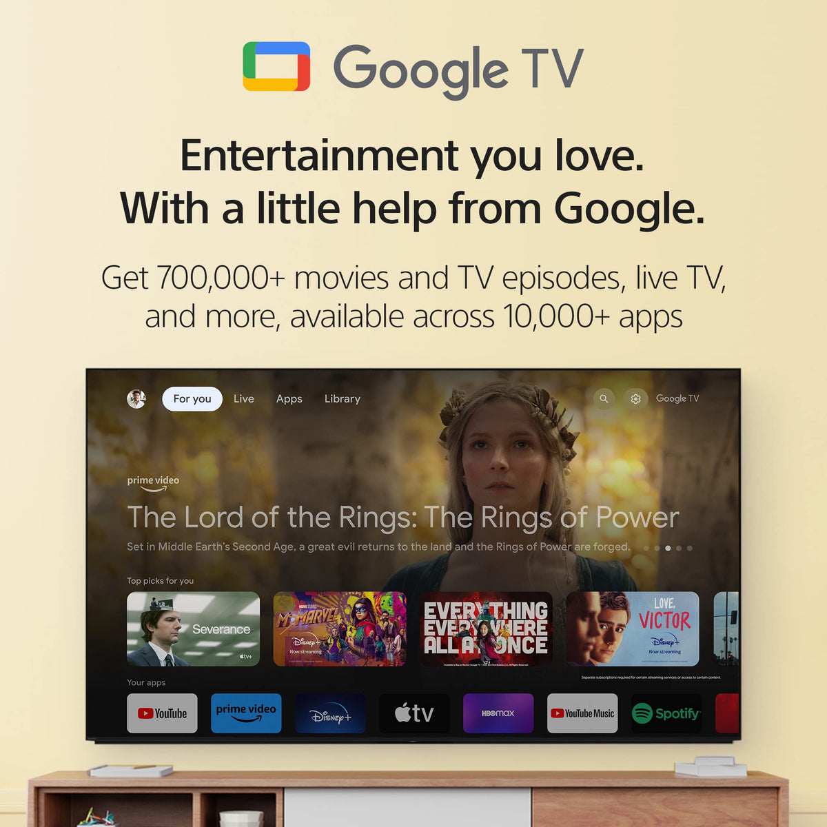 Sony 65 Inch 4K Ultra HD TV X90L Series: BRAVIA XR Full Array LED Smart Google TV with Dolby Vision HDR and Exclusive Features for The
