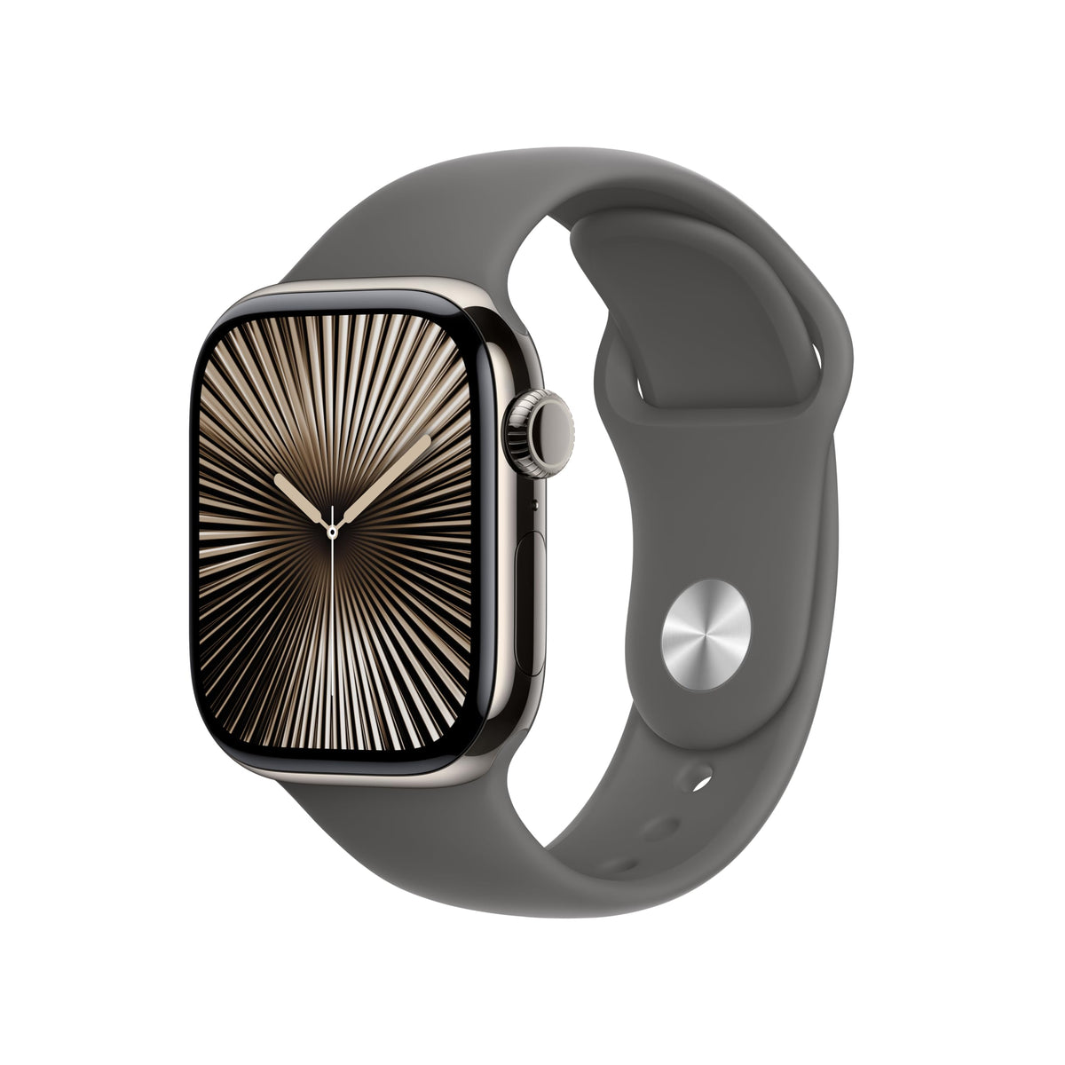 Apple Watch Series 10 [GPS 46mm case] Smartwatch with Jet Black Aluminum Case with Black Sport Band - M/L. Fitness Tracker, ECG App, Always-On Retina