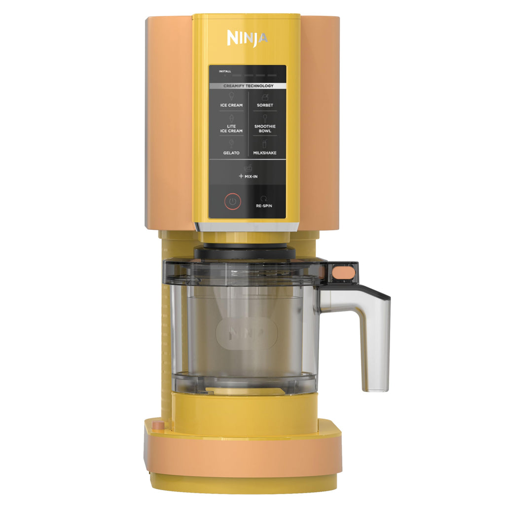 Ninja NC301 CREAMi Ice Cream Maker, for Gelato, Mix-ins, Milkshakes, Sorbet, Smoothie Bowls & More, 7 One-Touch Programs, with (2) Pint Containers &