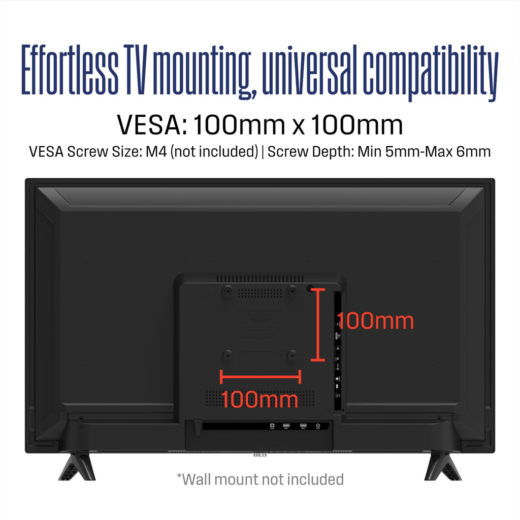 Westinghouse 32 Inch TV, HD LED Small Flat Screen Non-Smart Television, Works with Fire Stick, Roku, Apple TV, TiVo, Xumo, and Streaming Devices