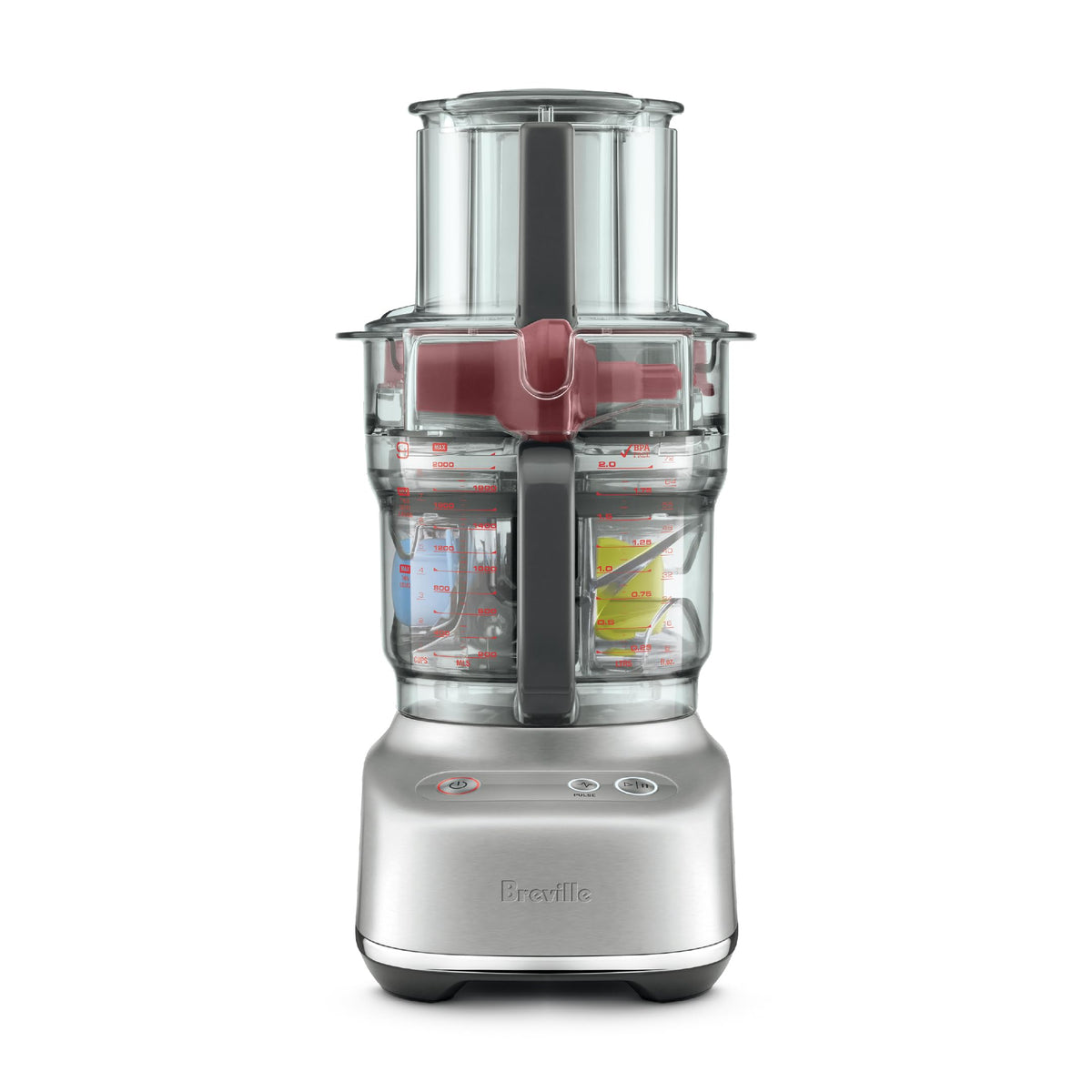Breville BFP638 Paradice 9 Cup Food Processor and Dicer, Small, Black Truffle