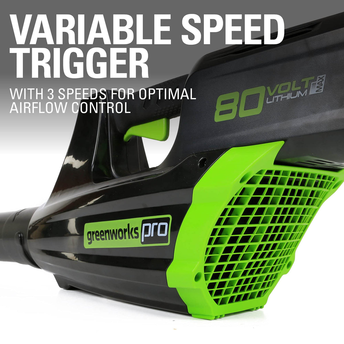 Greenworks 80V (750 CFM) Backpack Blower, 4.0Ah Battery and 4A Charger