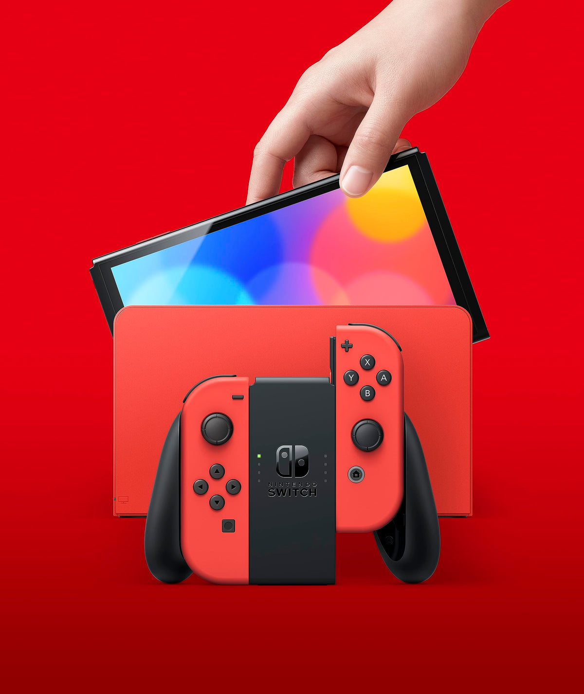 Nintendo Switch OLED Model w/ White Joy-Con (Renewed)