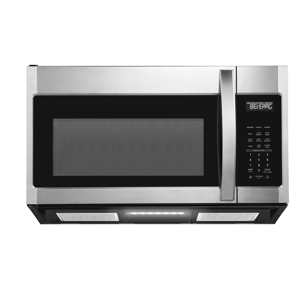BLACK+DECKER EM044KB19 Over The Range Microwave Oven with One Touch, 1000 Watts, 400 CFM and Auto Cooking, OTR 1.9 Cu.ft