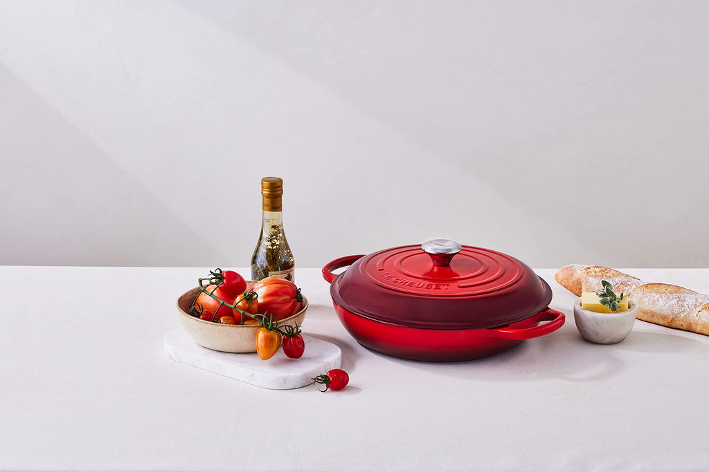 Le Creuset Enameled Cast Iron Signature Braiser, 2.25 qt., Licorice