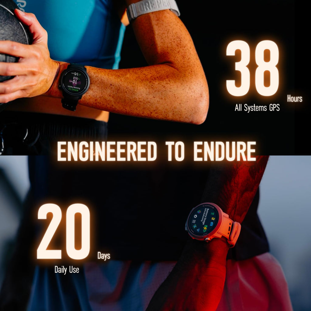 COROS PACE Pro GPS SPORT WATCH, 1.3-inch AMOLED Touchscreen, Fastest in Class Processor Running Watch, 20 days Battery Life, Navigation with Global