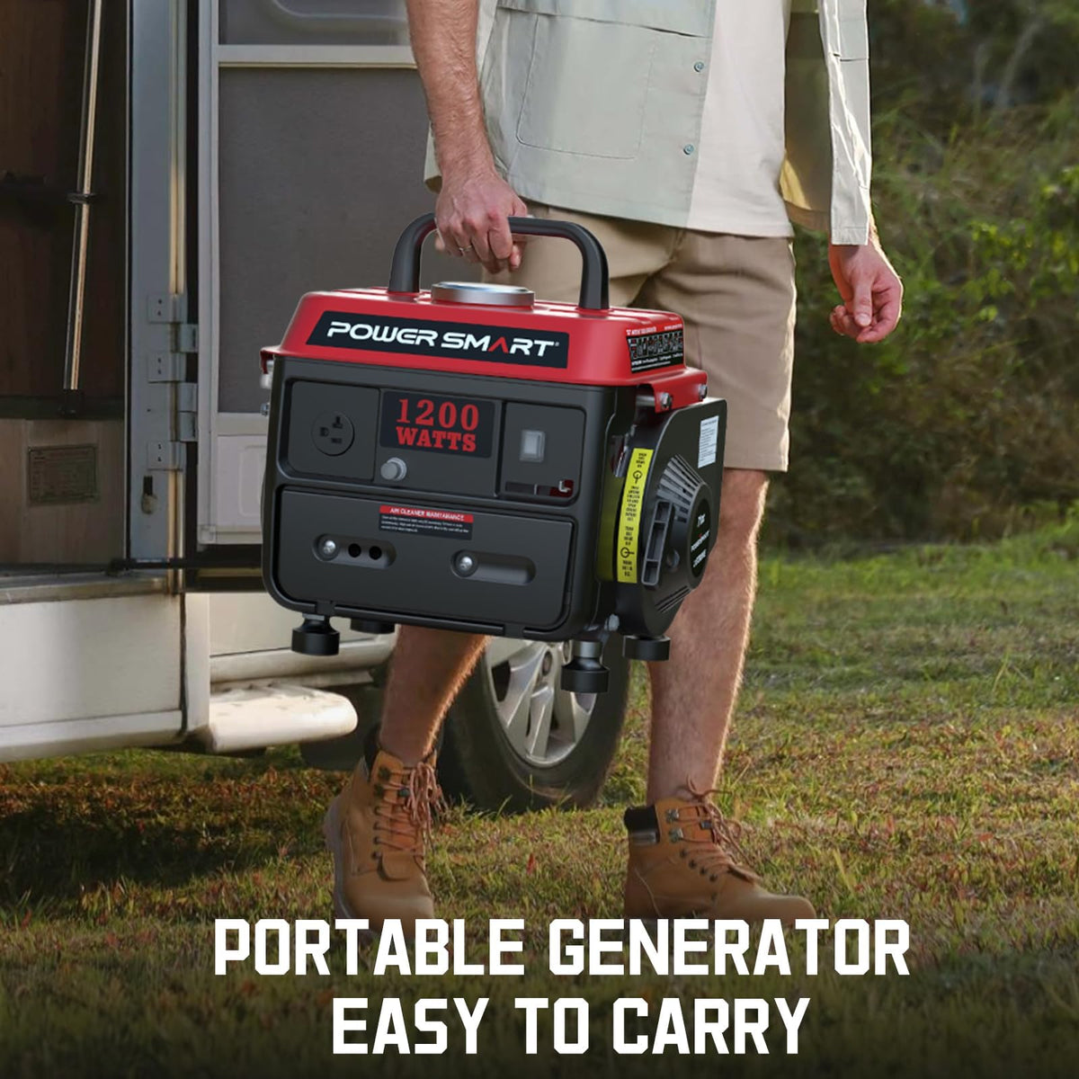 2500-Watt Portable Inverter Generator with Quiet Technology
