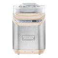 Cuisinart Ice Cream Maker Machine, 2-Quart Stainless Steel Frozen Yogurt, Gelato, Sorbet, Ready in 20 Minutes, LCD Screen and Timer, ICE-70P1