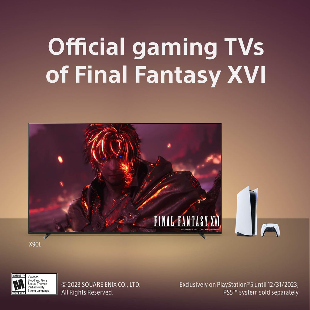 Sony 65 Inch 4K Ultra HD TV X90L Series: BRAVIA XR Full Array LED Smart Google TV with Dolby Vision HDR and Exclusive Features for The