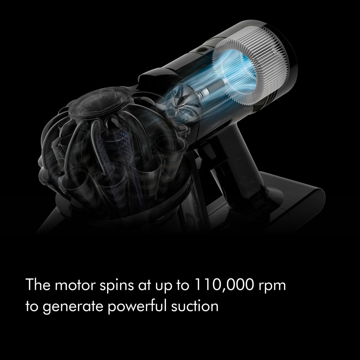 Dyson Car+Boat Handheld Vacuum, Cordless and Lightweight, Cleans Hard Surfaces and Upholstery, 115AW, 2 Power Modes, Up to 50 Minutes2