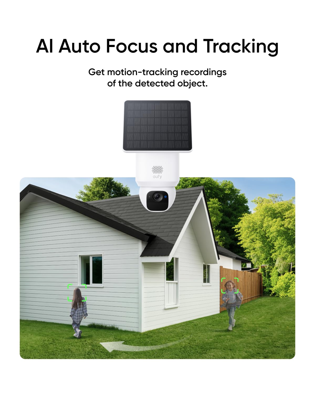 eufy Security SoloCam E30, 4-Cam Pack Kit, Security Cameras Wireless Outdoor, Solar Camera Outdoor Wireless, 360 Pan, AI Tracking, 2K Clarity, No