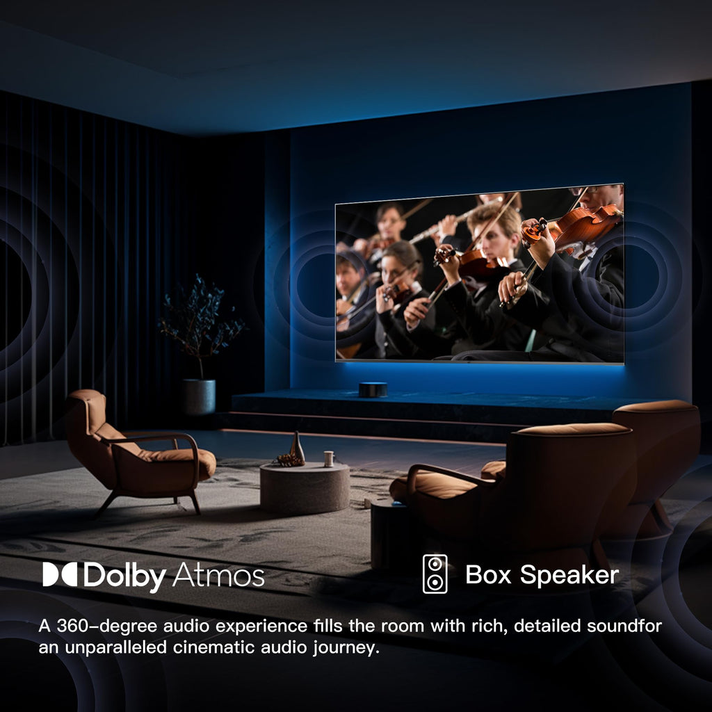 FPD 50 Inch Smart TV, 4K LED Google TV with Google Play Built-in Google Cast, HDR 10, MEMC, Voice Remote, Dolby Audio, UHD Stream Live Television