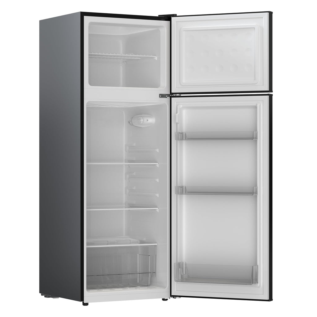 Frigidaire Retro Apartment Size Refrigerator with Top Freezer - 2 Door Fridge with 7.5 Cu Ft of Storage Capacity, Adjustable Spill-Proof Shelves
