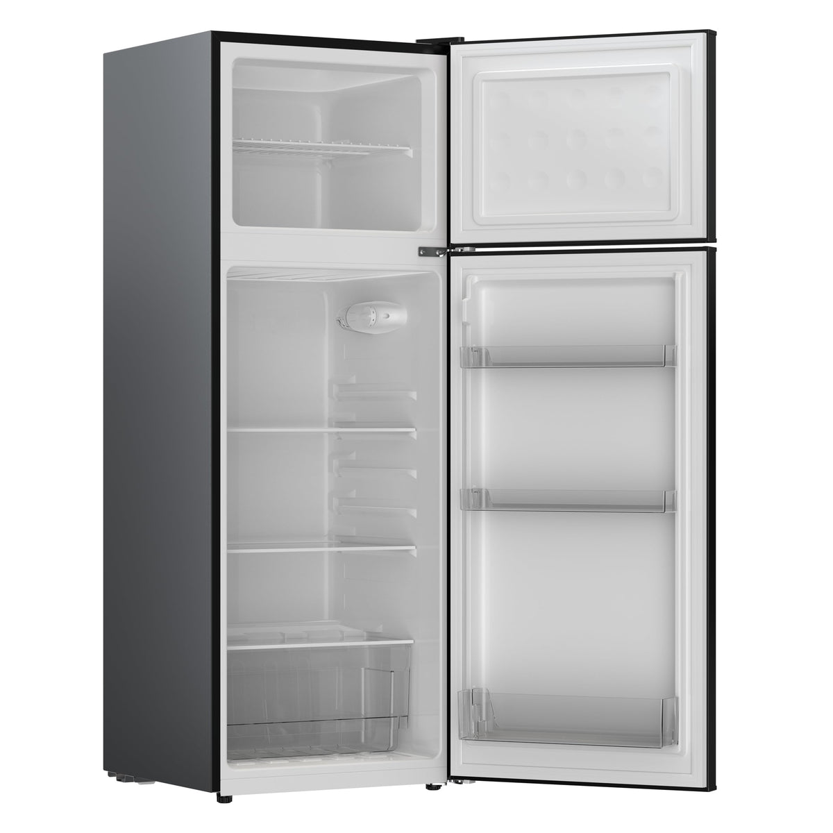Frigidaire Retro Apartment Size Refrigerator with Top Freezer - 2 Door Fridge with 7.5 Cu Ft of Storage Capacity, Adjustable Spill-Proof Shelves