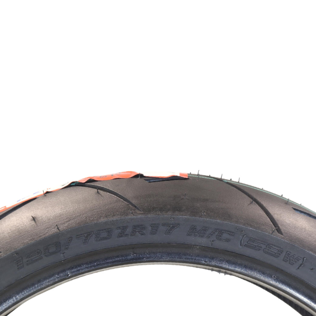 FULL BORE M1 Front Rear Motorcycle Tire Set 120/70ZR17 180/55ZR17 2 Pack