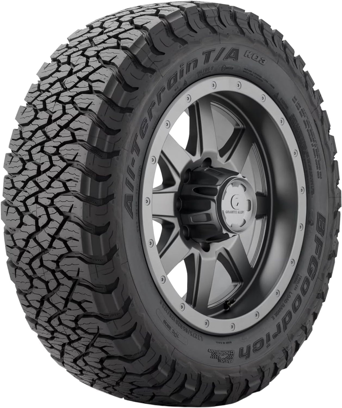 BFGoodrich All-Terrain T/A KO3 Car Tire for Light Trucks, SUVs, and Crossovers, LT265/70R17/E 123/120S