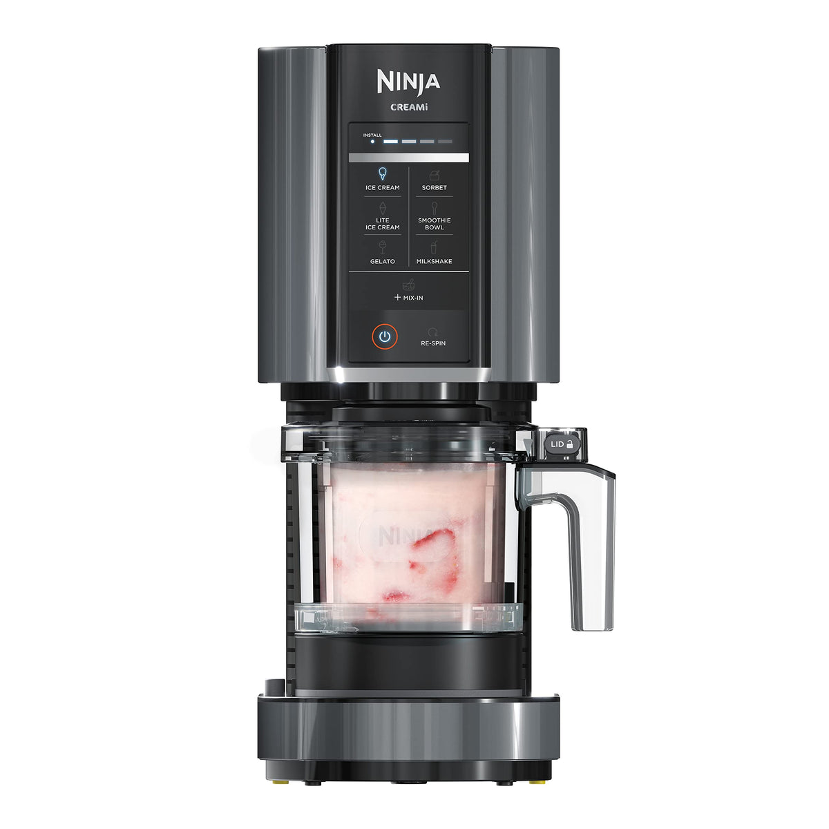 Ninja CREAMi Scoop & Swirl Ice Cream and Soft Serve Maker, Sorbet, Milkshake, Frozen Yogurt, Low Calories Program & More, 13-in-1, Soft Serve Handle