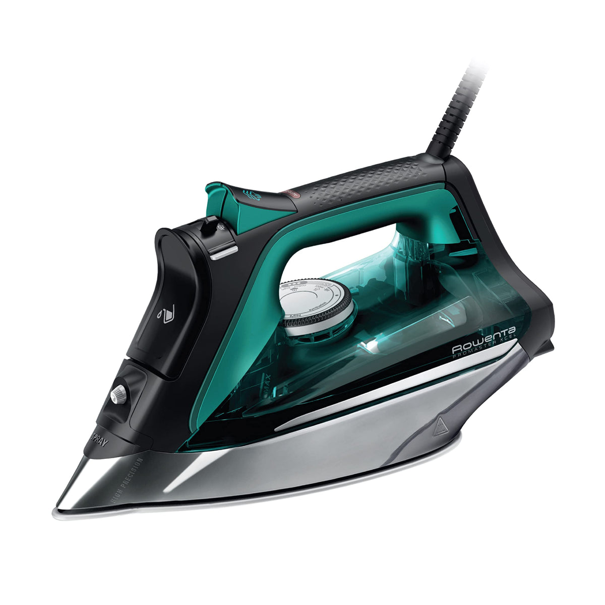 Rowenta Iron Steamer for Clothes Master Steam Station, Professional Steam Iron for Clothes with Stainless Steel Soleplate, 57 Oz, 400 Microsteam