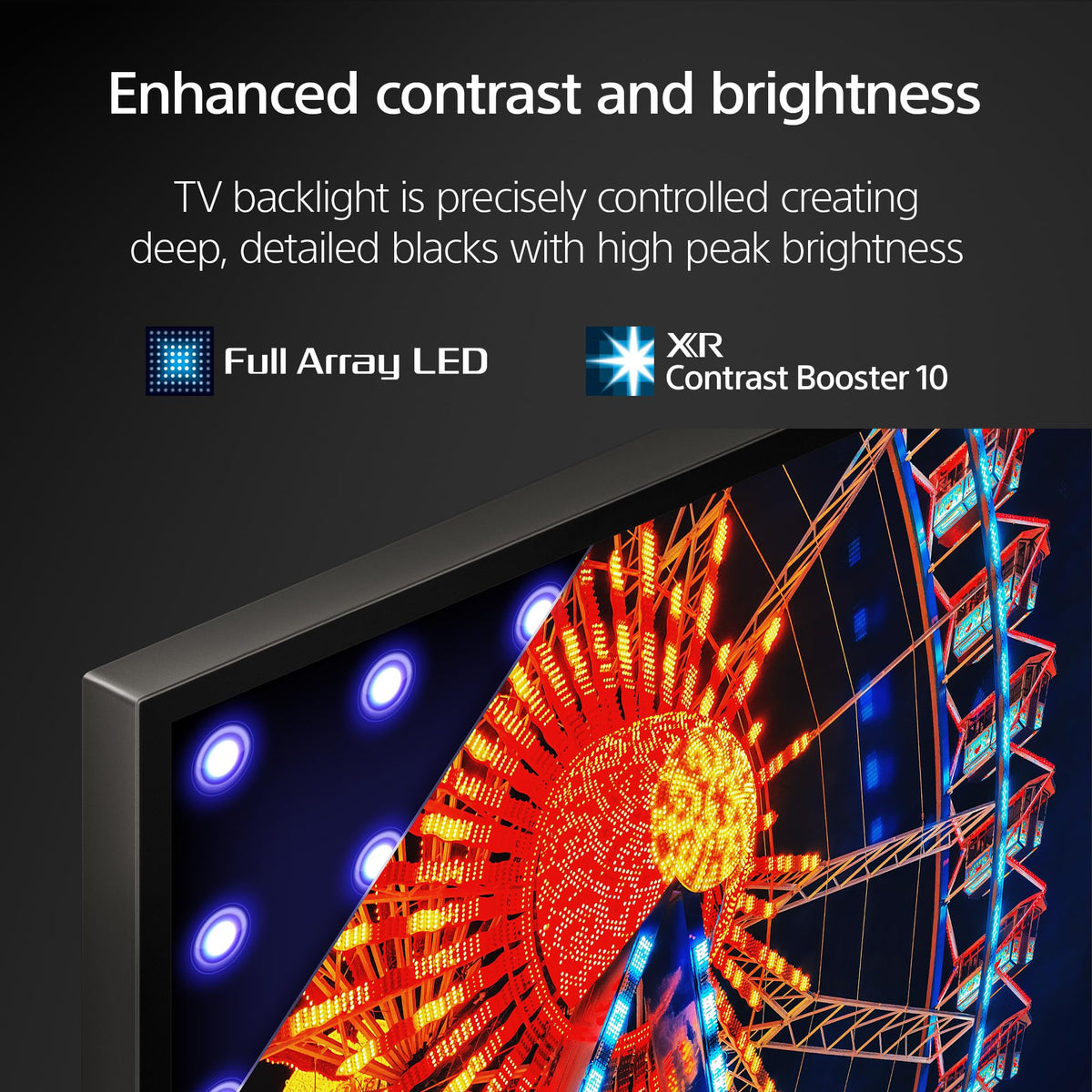 Sony 65 Inch 4K Ultra HD TV X90L Series: BRAVIA XR Full Array LED Smart Google TV with Dolby Vision HDR and Exclusive Features for The