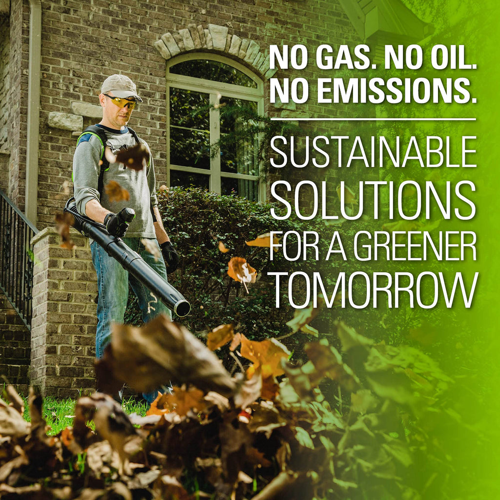 Greenworks 80V (750 CFM) Backpack Blower, 4.0Ah Battery and 4A Charger