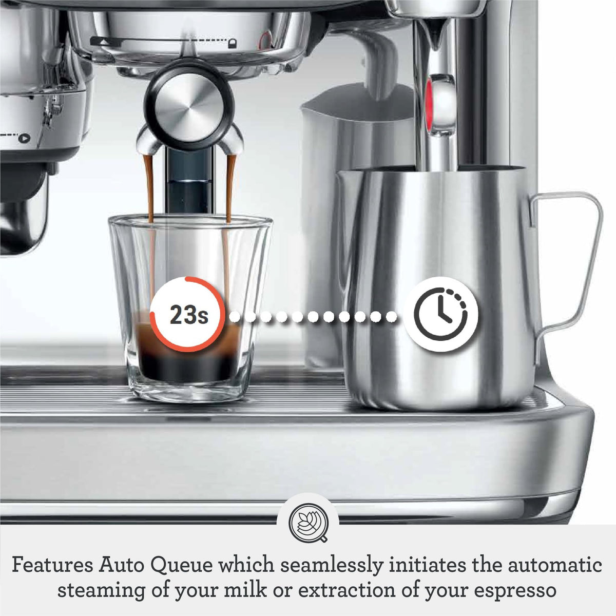 Breville Oracle Jet Espresso Machine, Brushed Stainless Steel