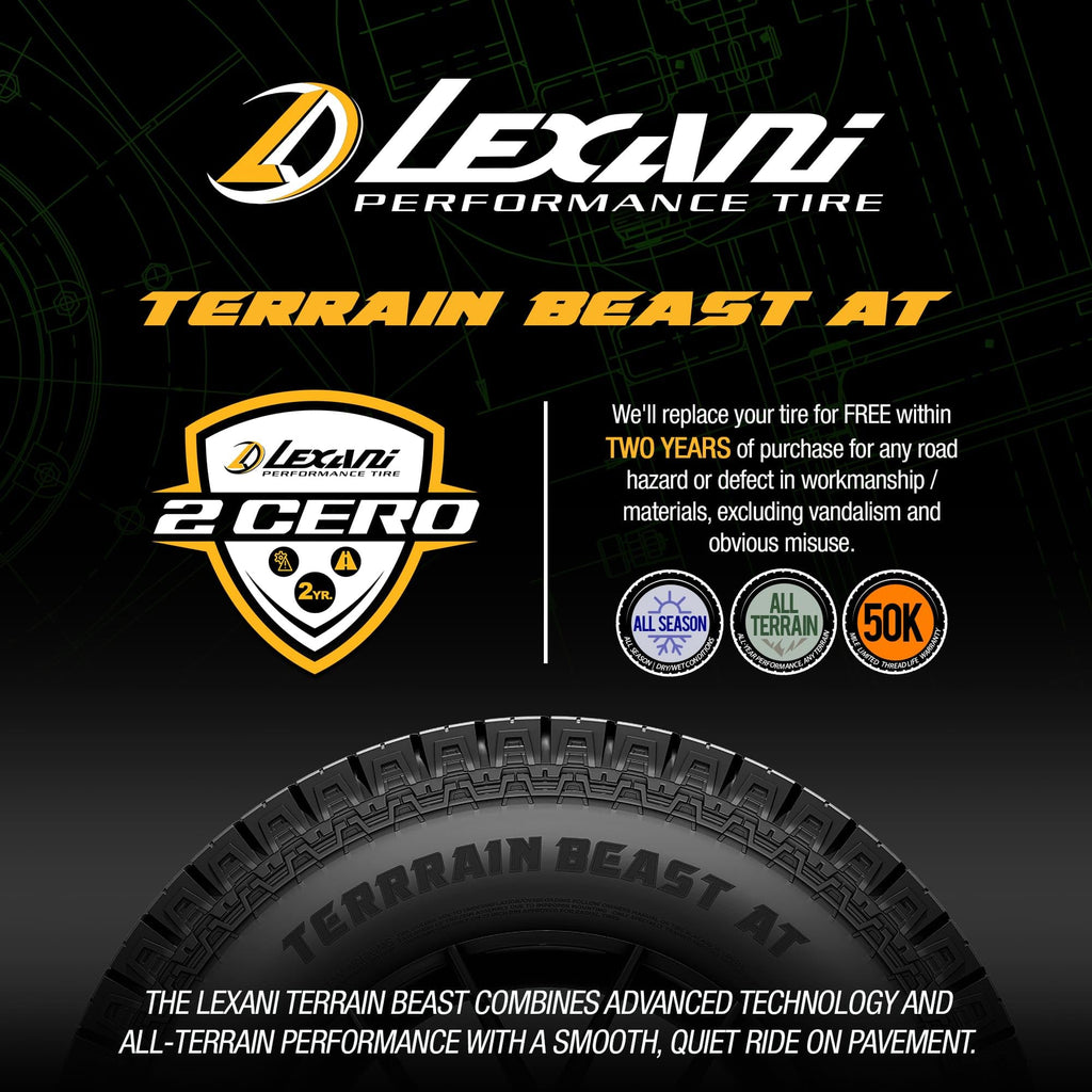 Lexani Terrain Beast AT LT275/65R18 123/120S E