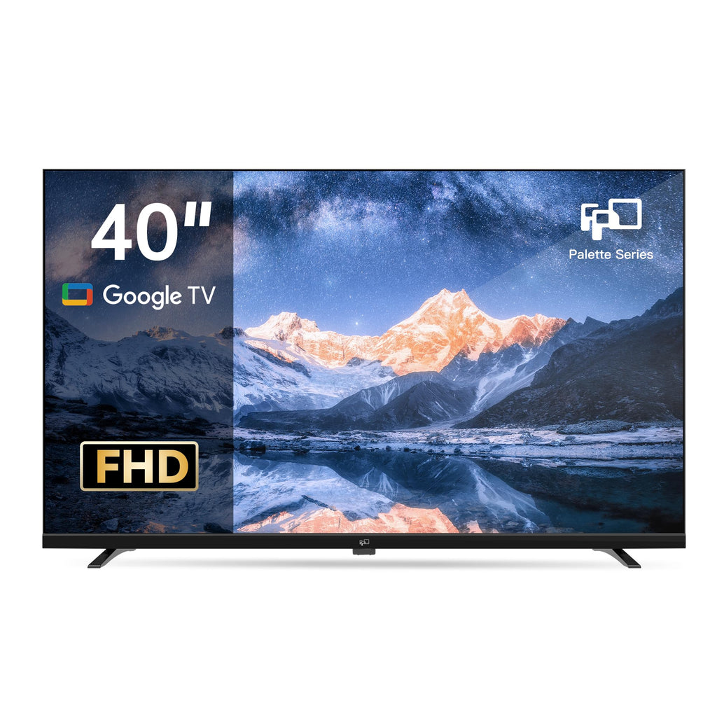 FPD 50 Inch Smart TV, 4K LED Google TV with Google Play Built-in Google Cast, HDR 10, MEMC, Voice Remote, Dolby Audio, UHD Stream Live Television