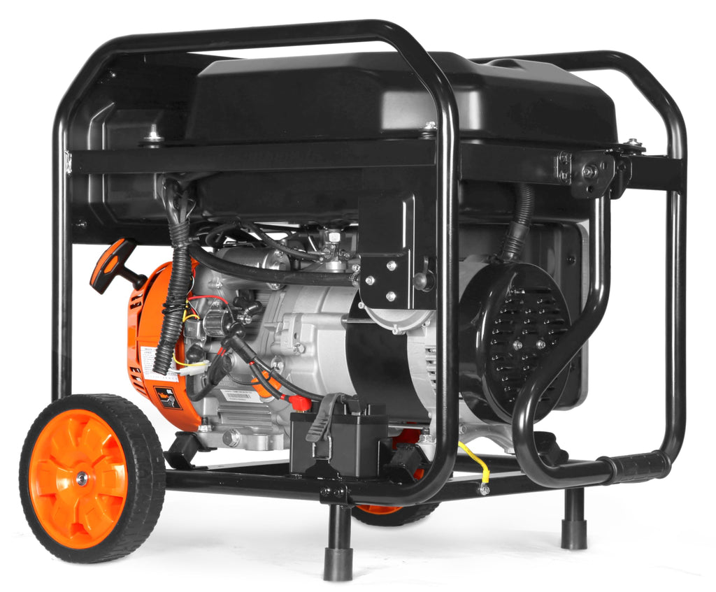 WEN 5600-Watt Portable Generator, Electric Start, 224cc, Transfer-Switch and RV-Ready with CO Shutdown Sensor (GN5602X)