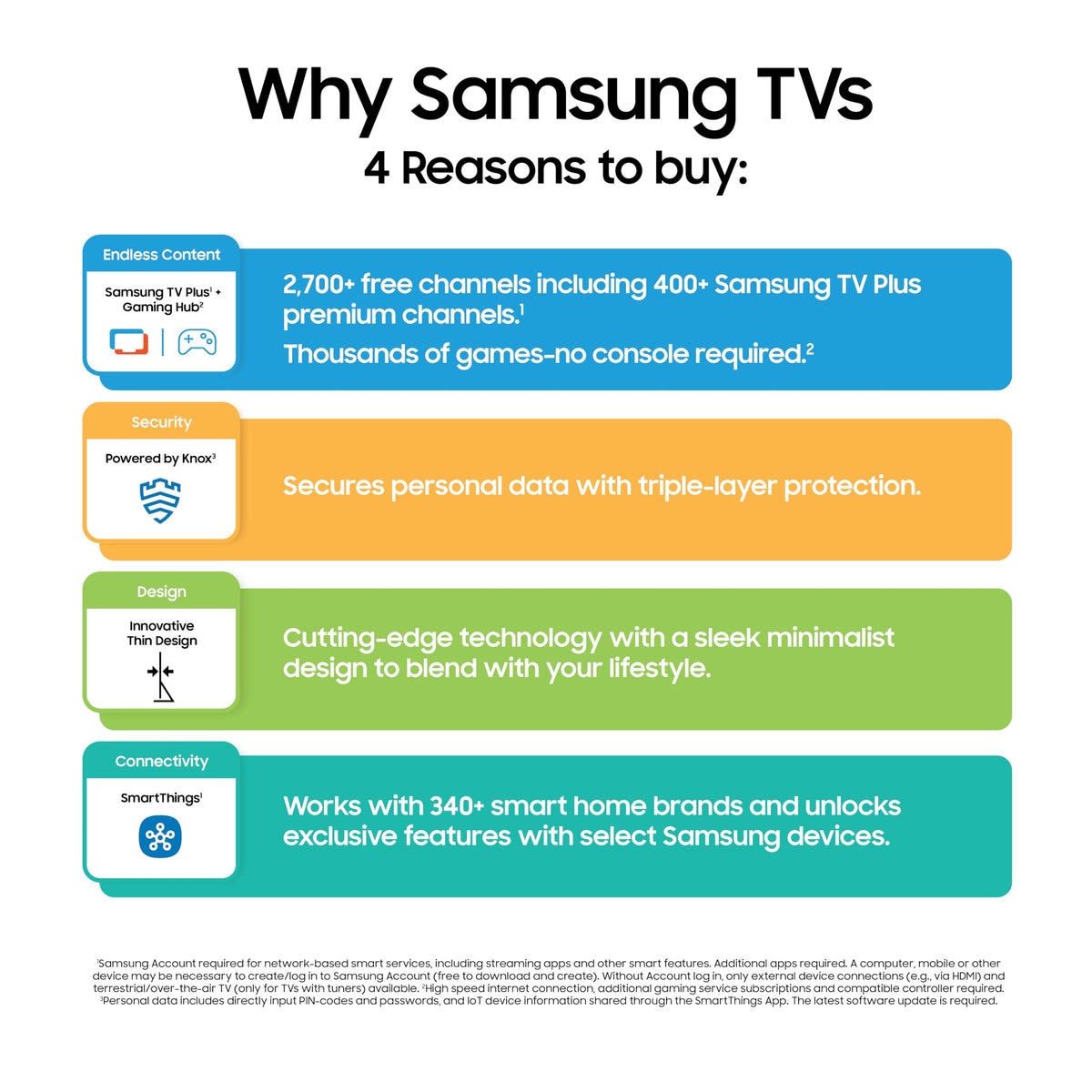 Samsung 43-Inch Class Crystal UHD U8000F 4K Smart TV (2025 Model) Endless Free Content, Crystal Processor 4K, MetalStream Design, Knox Security