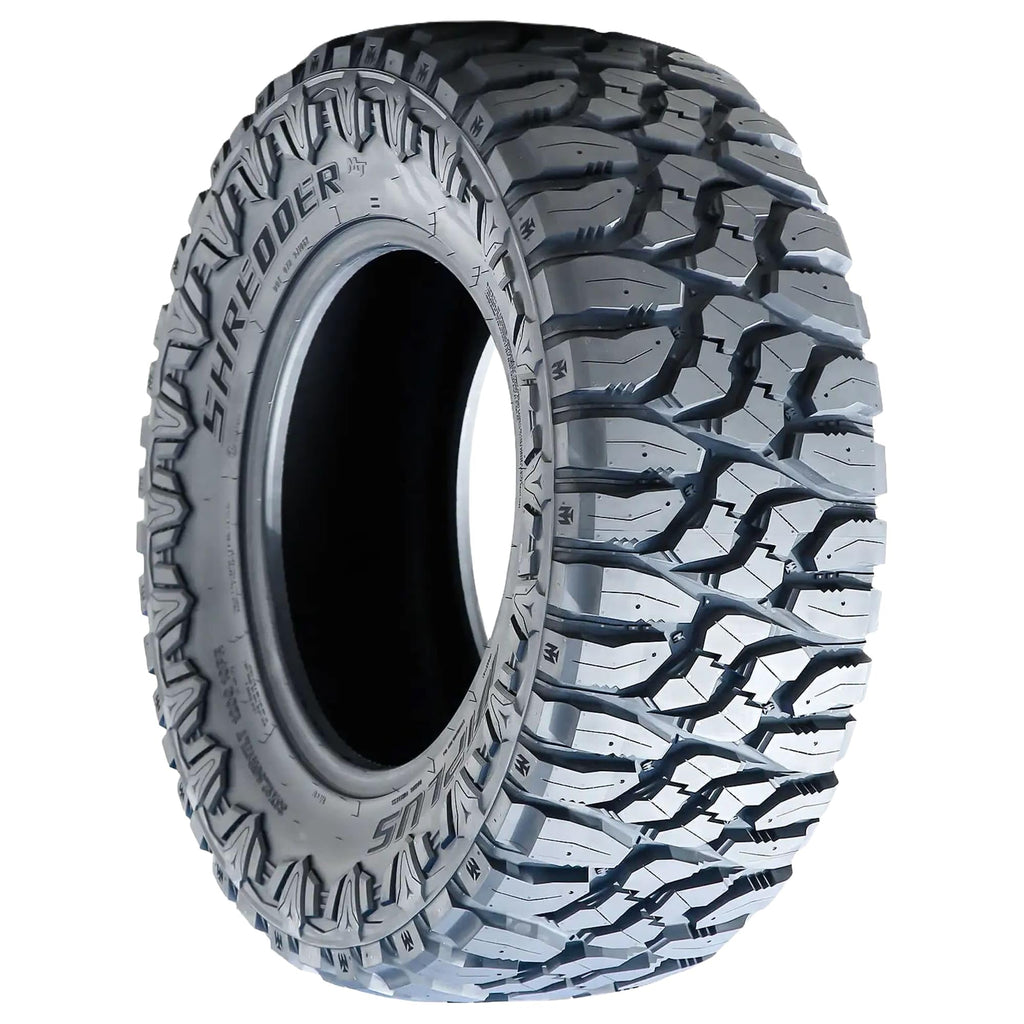 Aplus Shredder MT M/T Mud Off-Road Light Truck Radial Tire-LT245/75R16 245/75/16 245/75-16 120/116Q Load Range E LRE 10-Ply BSW Black Side Wall