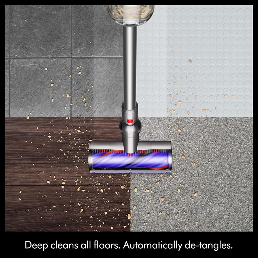 Dyson V9 Motorbar Cordless Vacuum, Cleans Hard Floors and Carpets, Detangles, Converts to Handheld, 100AW, 3 Power Modes, Up to 40 Minutes1
