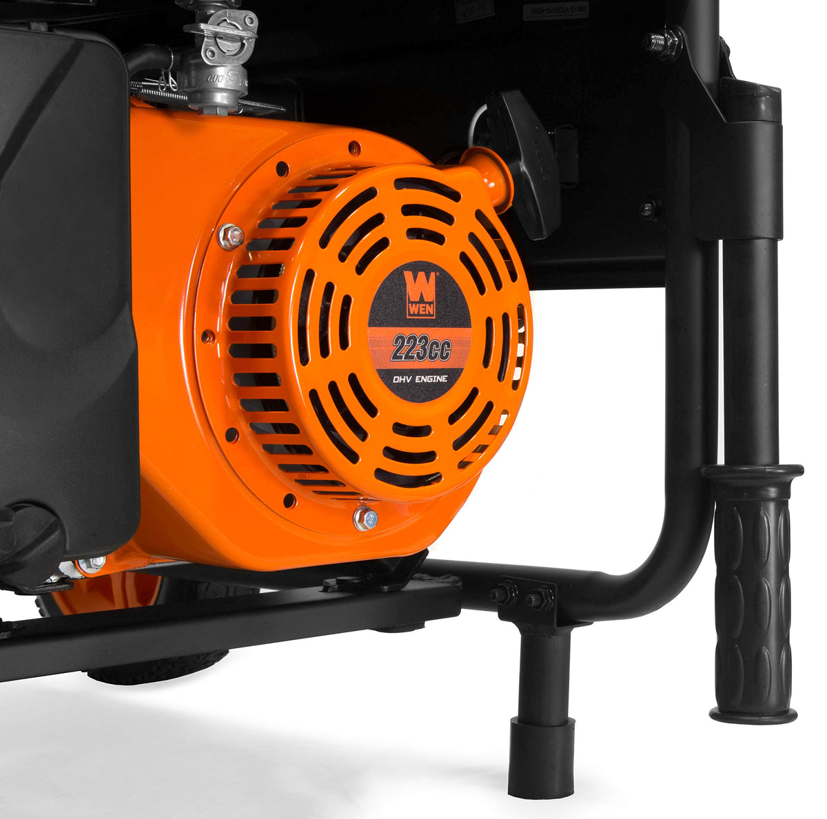 WEN 5600-Watt Portable Generator, Electric Start, 224cc, Transfer-Switch and RV-Ready with CO Shutdown Sensor (GN5602X)