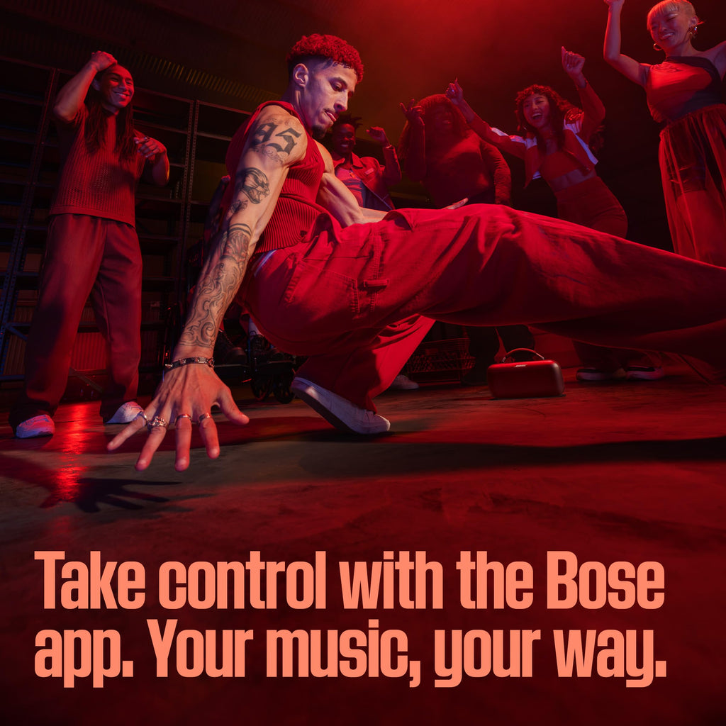 Bose SoundLink Max Bluetooth Speaker - Portable Wireless Party Speaker, IP67 Waterproof, Rope Handle, Up to 20 Hours of Playtime, USB-C, Built-in