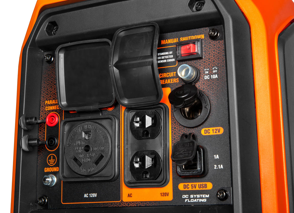 WEN Quiet and Lightweight 3600-Watt Dual Fuel RV-Ready Portable Inverter Generator with Fuel Shut Off and CO Watchdog (DF360iX)