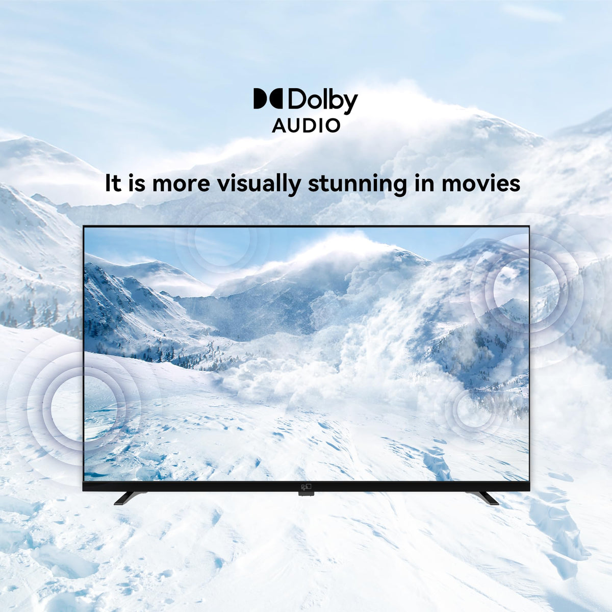FPD 50 Inch Smart TV, 4K LED Google TV with Google Play Built-in Google Cast, HDR 10, MEMC, Voice Remote, Dolby Audio, UHD Stream Live Television