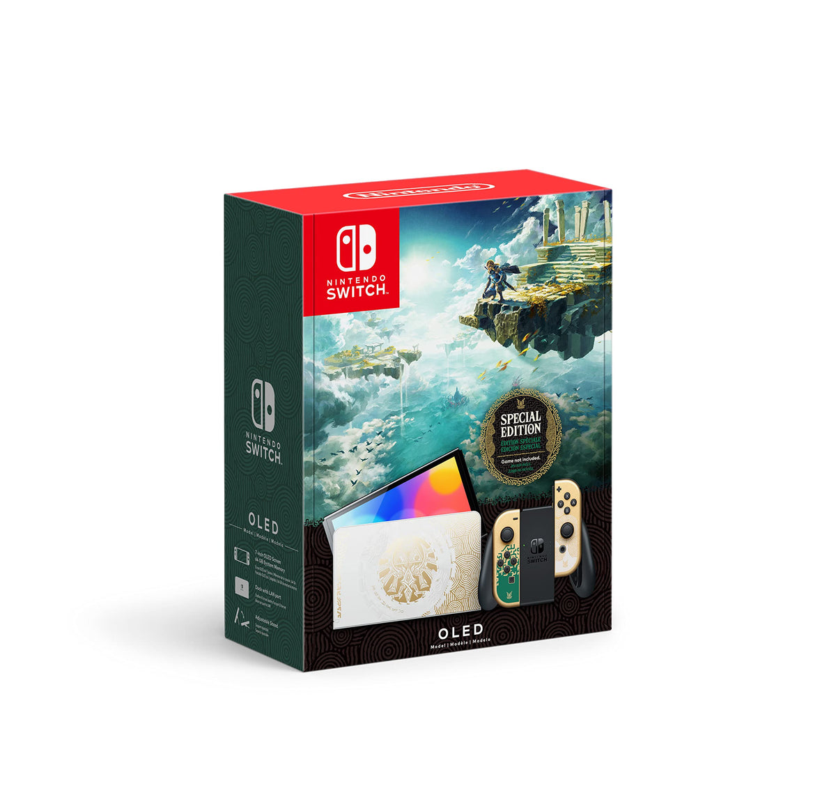 Nintendo Switch OLED Model w/ White Joy-Con (Renewed)