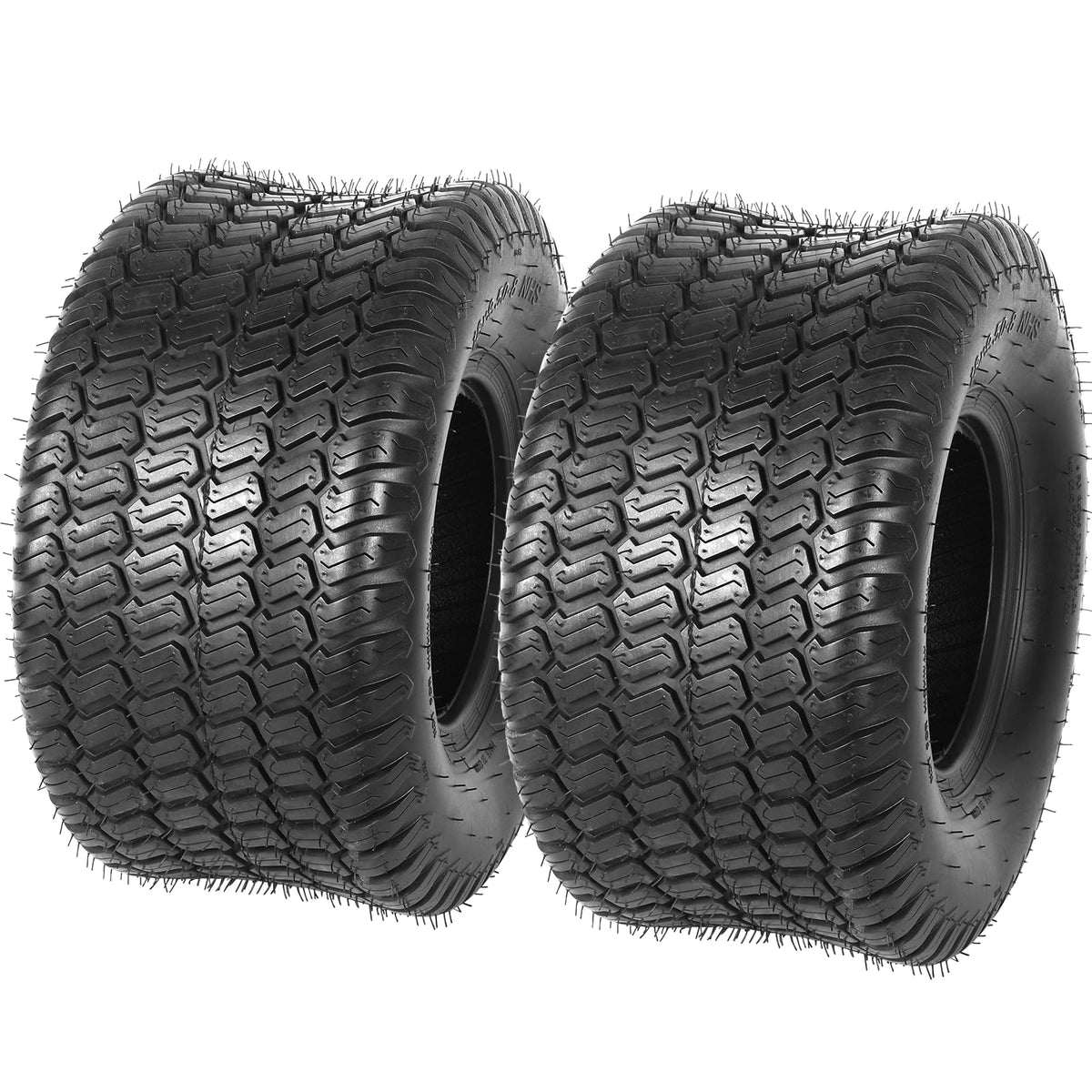 AR-PRO (2 Pack) 20x8.00-8 Lawn Mower Turf Tires, Tubeless, No Rims