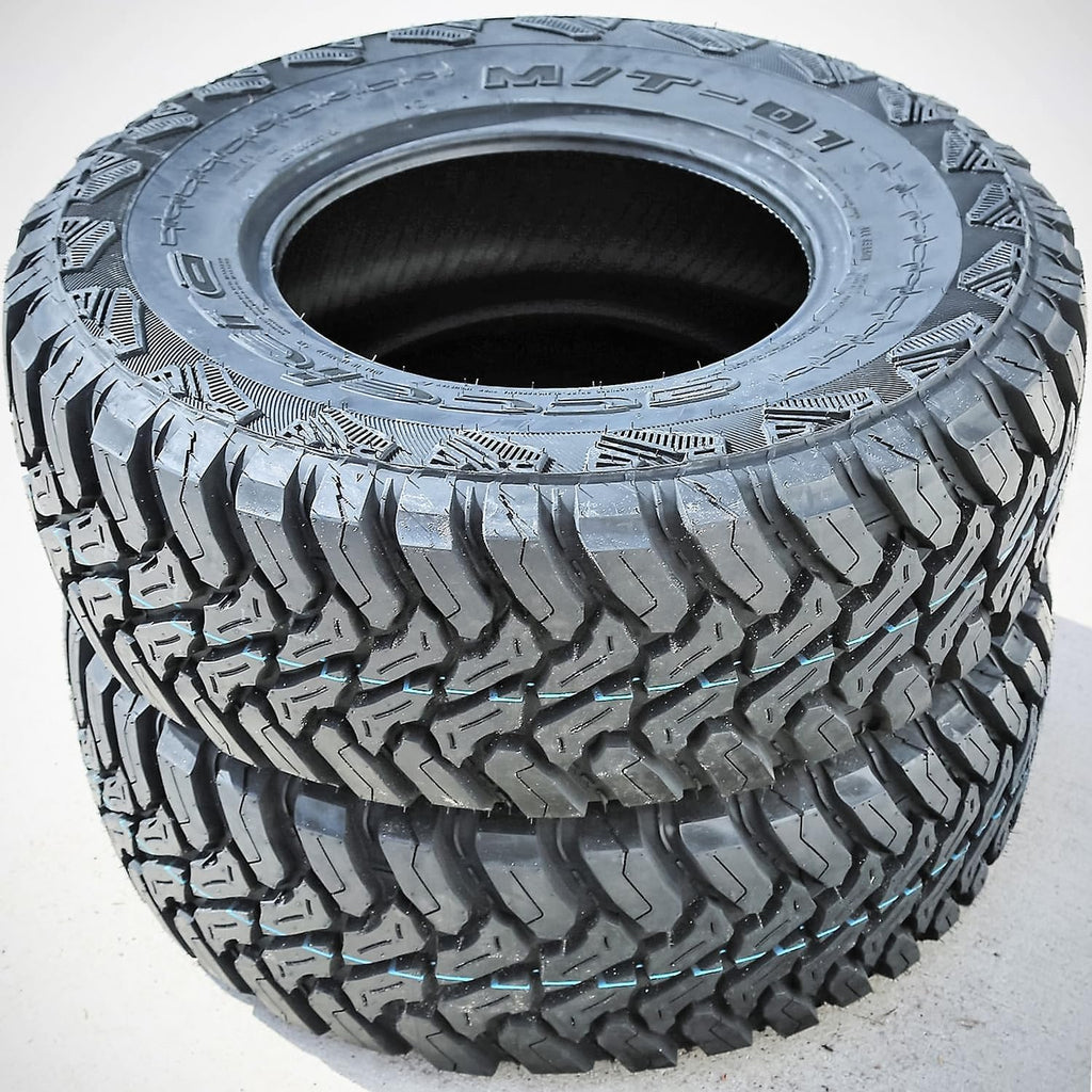 4 x Accelera M/T-01 LT265/65R17 120/117Q Mud Terrain E (10 Ply) Tires