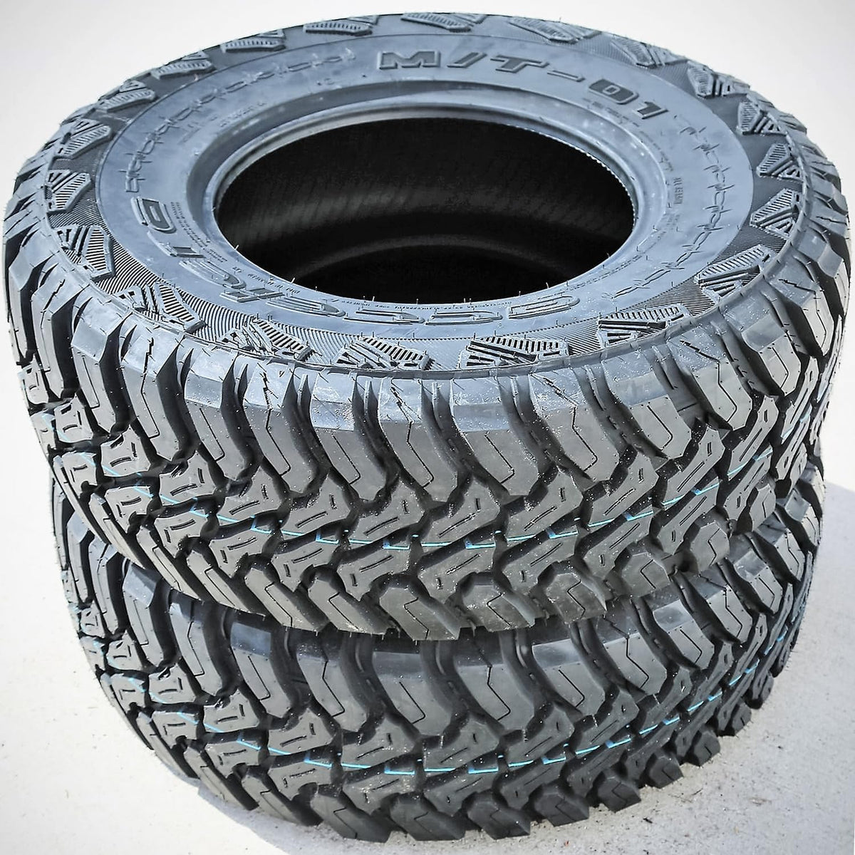 4 x Accelera M/T-01 LT265/65R17 120/117Q Mud Terrain E (10 Ply) Tires