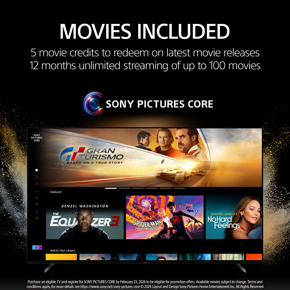 Sony BRAVIA 2 II 43 Inch 4K Ultra HD LED Smart TV with Google TV and Exclusive Features for PlayStation®5 (K-43S20M2), 2025 Model