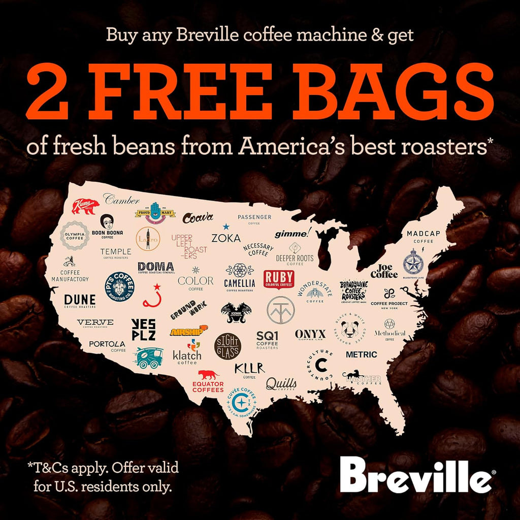 Breville Luxe Drip Coffee Machine, Brushed Stainless Steel, Thermal Carafe