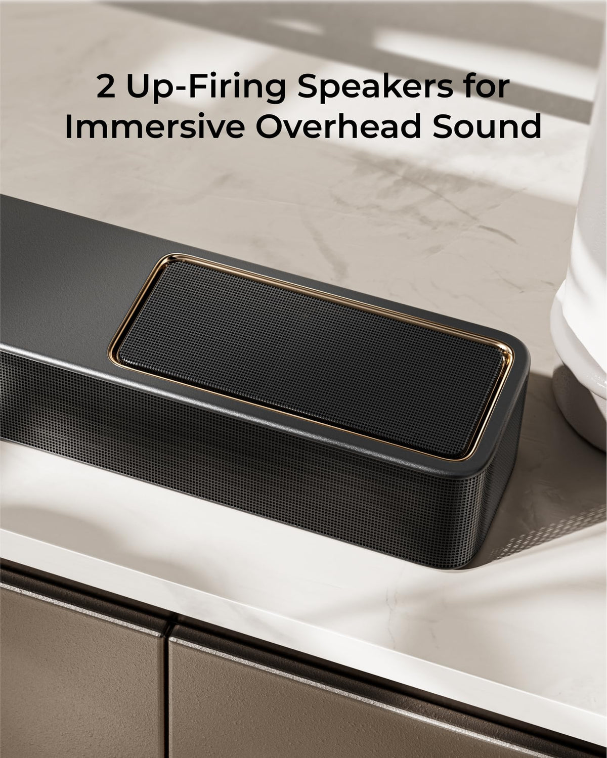 ULTIMEA Skywave X50 5.1.4ch Wireless Surround Sound System for TV, 760W Professional Sound Bar w/Dolby Atmos, 2 Wireless Surround Speakers & 8"
