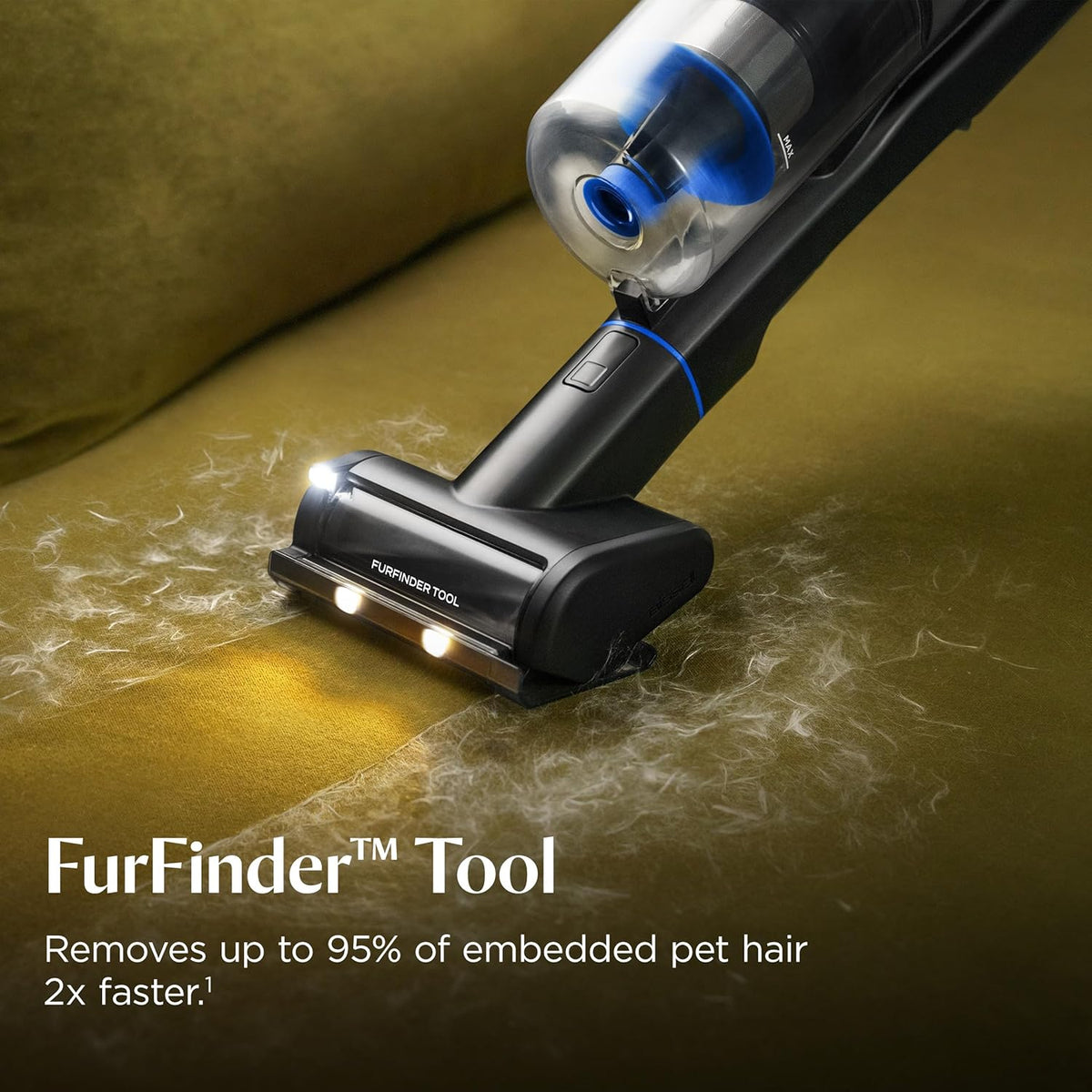 Bissell PowerClean FurFinder 200W Self-Standing Cordless Vacuum w/Tangle Free Brush Roll, Strong Suction, Removeable Battery, Wall Mount, Upholstery