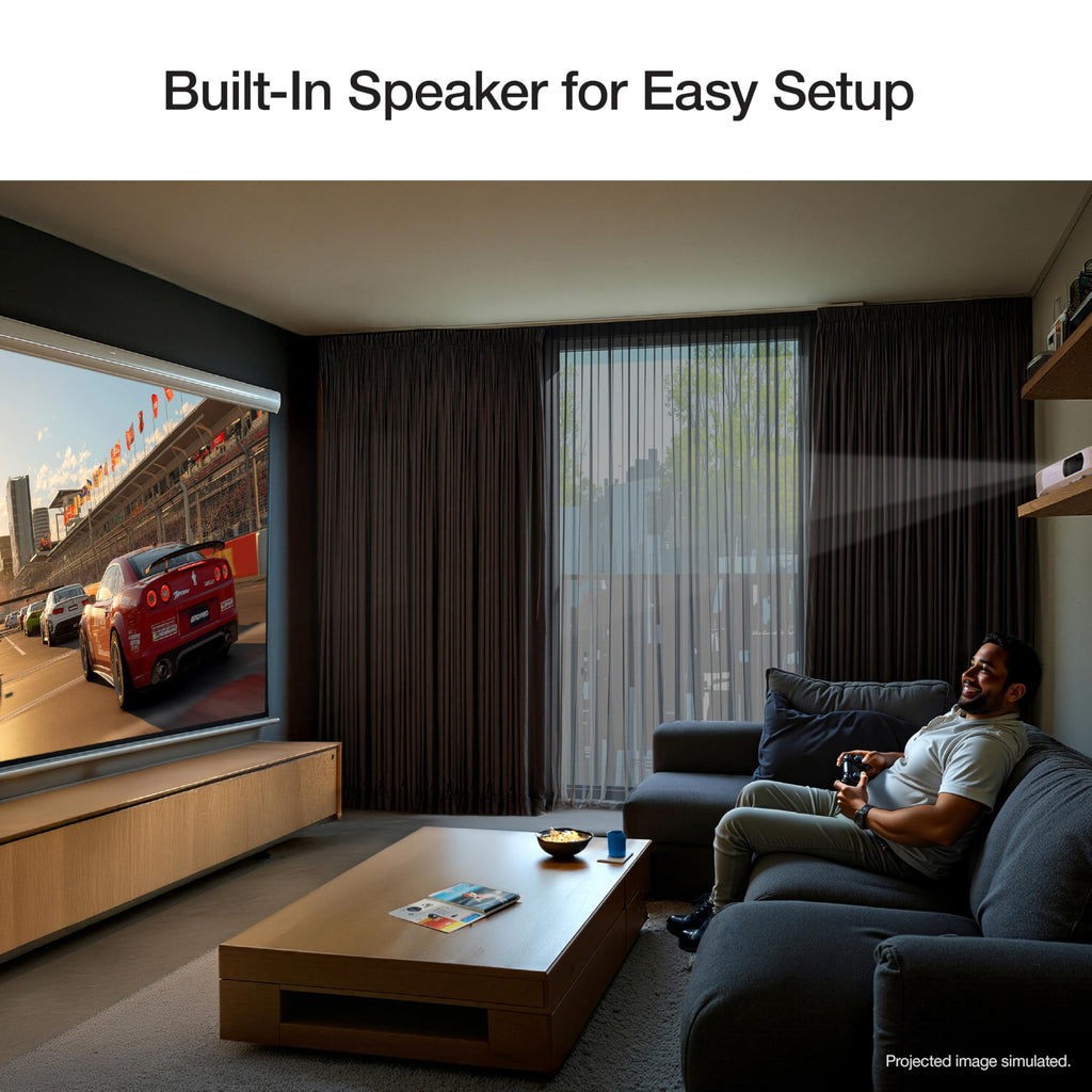 Epson Home Cinema 980 3-Chip 3LCD 1080p Projector, 4,000 Lumens Color and White Brightness, Streaming/Gaming/Home Theater, Built-In Speaker, Auto