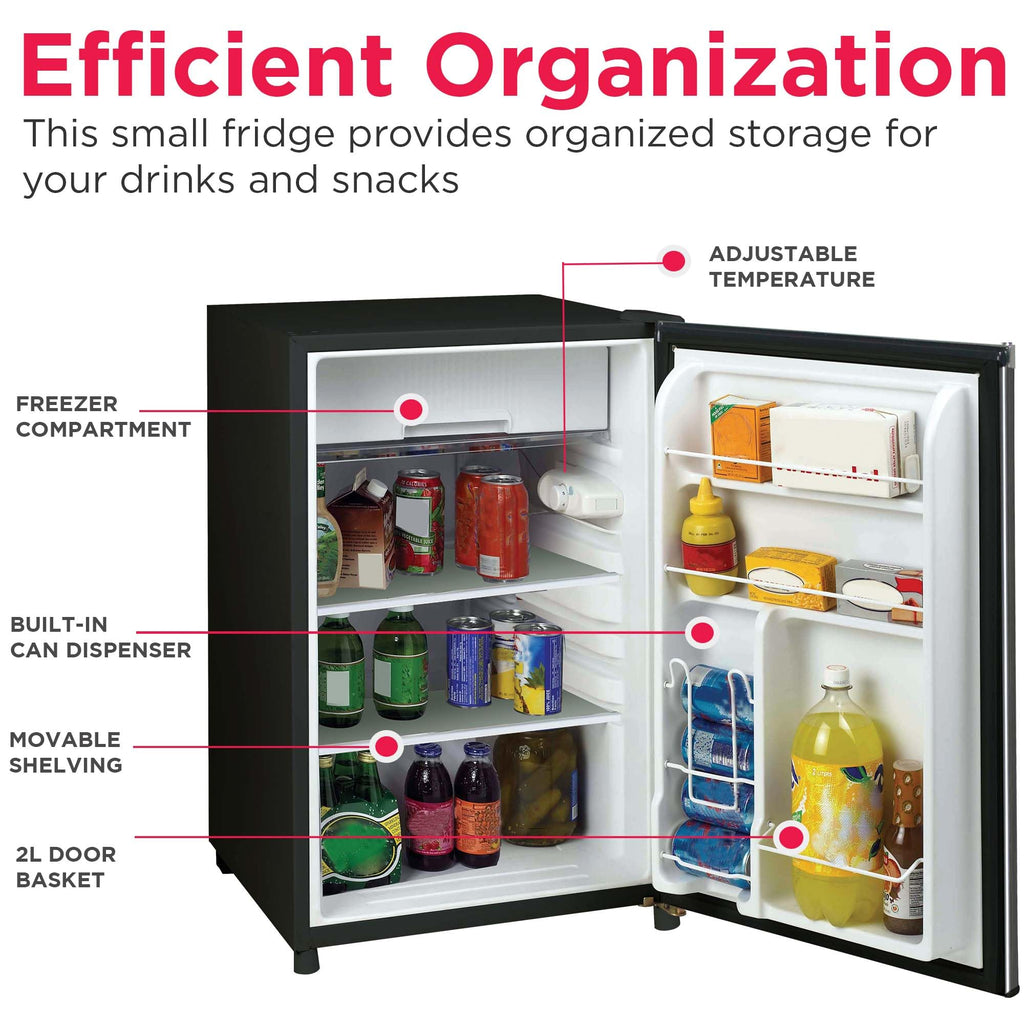 Frigidaire EFR285-6COM, 2.5 cu ft Refrigerator, Stainless Steel Door, Platinum Series