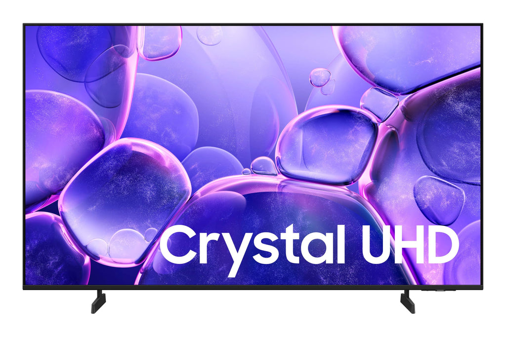 Samsung 43-Inch Class Crystal UHD U8000F 4K Smart TV (2025 Model) Endless Free Content, Crystal Processor 4K, MetalStream Design, Knox Security