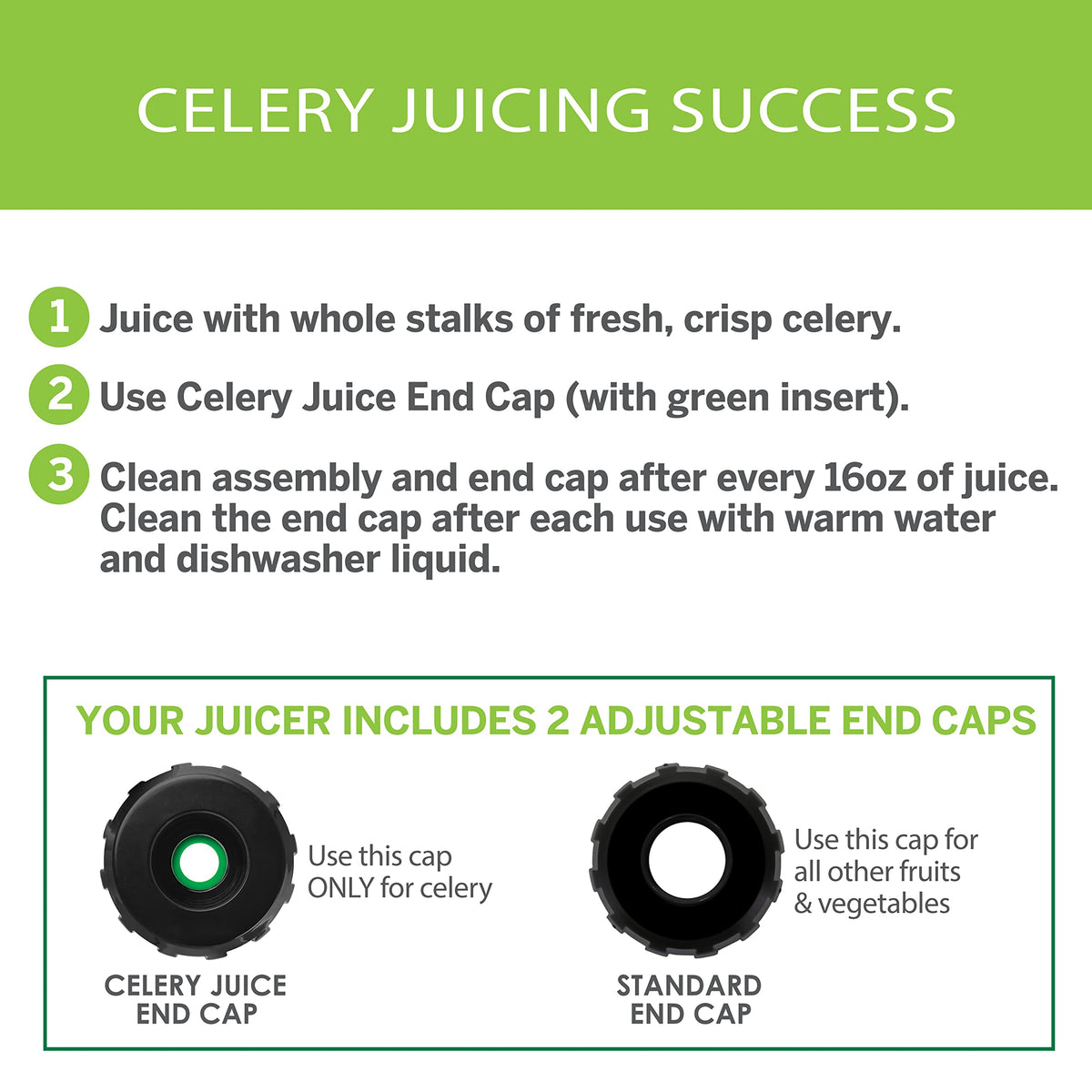 Omega Masticating Juicer, Cold Press Juicer Machine For Celery with Adjustable Dial, 200-Watts, Silver