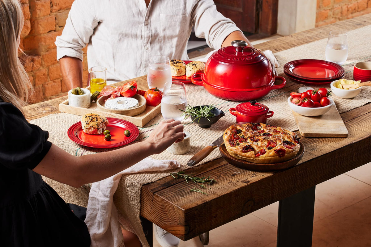 Le Creuset Enameled Cast Iron Bread Oven, Flame