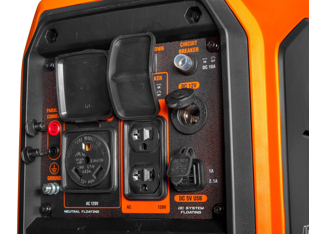 WEN Quiet and Lightweight 3600-Watt Dual Fuel RV-Ready Portable Inverter Generator with Fuel Shut Off and CO Watchdog (DF360iX)