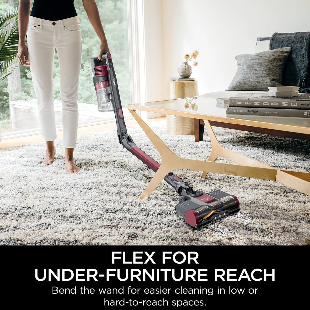 Shark Stratos Cordless Vacuum with Clean Sense IQ and Odor Neutralizer, MultiFlex Wand, Includes Crevice Tool & Anti-Allergen Brush, Up To 60 Minute
